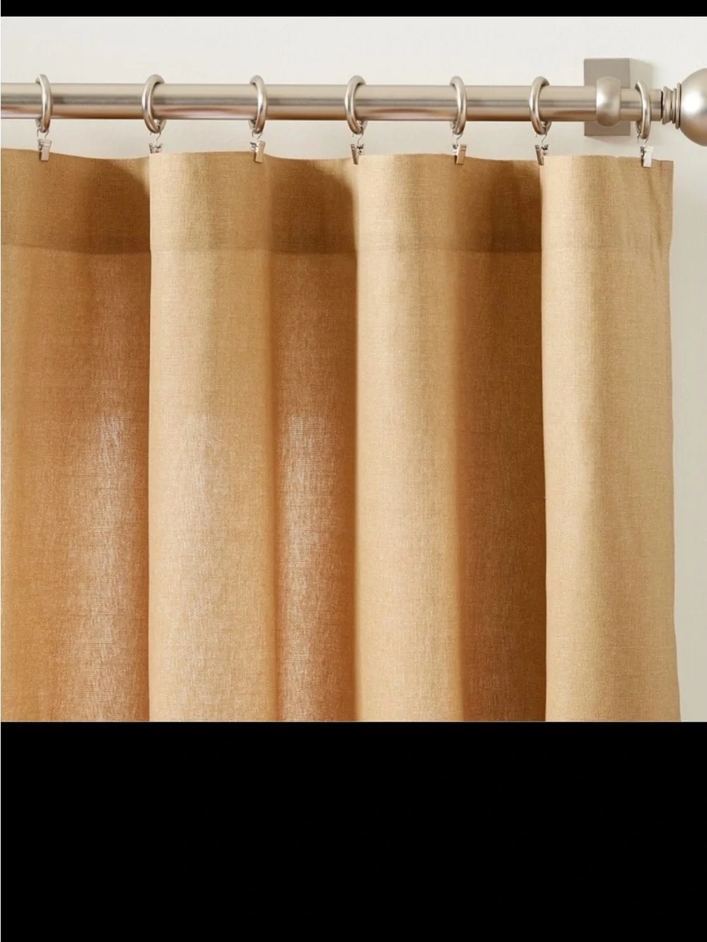Pottery Barn Silk Dupioni Panel